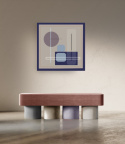 LE CORBUSIER COLORS upholstered bench