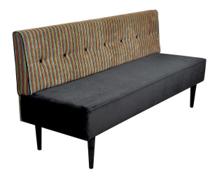 DANISH 2 gepolstertes Sofa