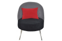 3/3 upholstered armchair