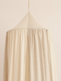 Linen-cotton canopy "Cream circus"