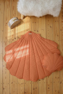 Linen mat shell "Papaya"