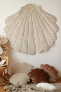 Velvet shell mat "Cream"