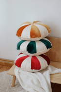 Patchwork pillow "Red candy"