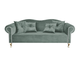 GONDOLA upholstered sofa with armrests