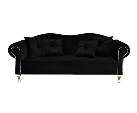 GONDOLA upholstered sofa with armrests