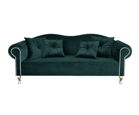 GONDOLA upholstered sofa with armrests