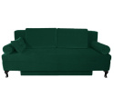 Versal bottle green upholstered sofa
