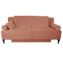 Upholstered sofa Versal dusty pink