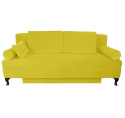 Versal yellow upholstered sofa