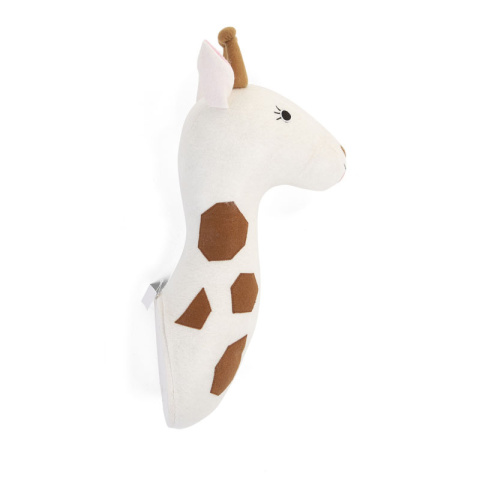 Childhome Felt giraffe head on the wall