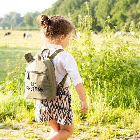 Childhome Plecak dziecięcy My first bag Kanwas Khaki