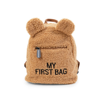 Childhome Kinder Rucksack Meine erste Tasche Teddybär