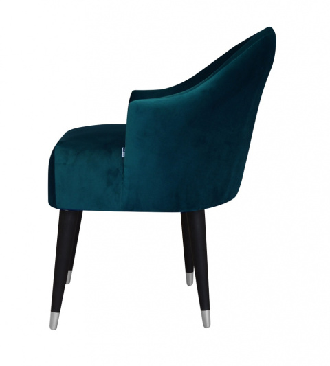 EMI VELVET upholstered armchair