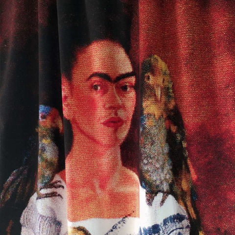 Set of curtains Frida's Parotts