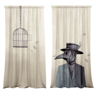 Lock curtain set