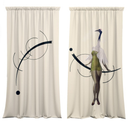 Lady Bird curtain set