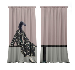 Longdog curtain set