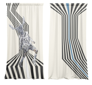 Rudolf curtain set