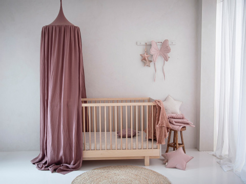 BASIC cot 70 x 140 cm with sofa option cashmere