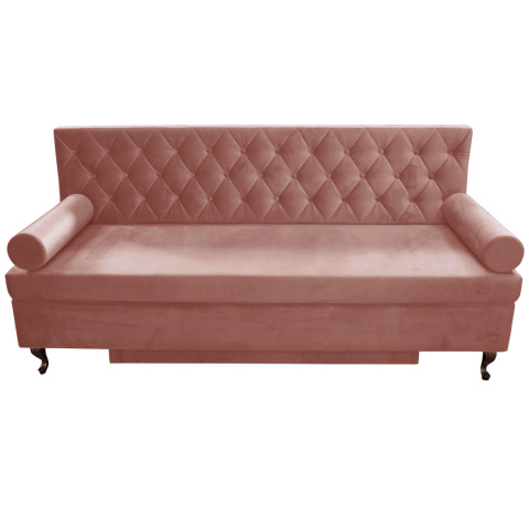 BAROCK rosa Polstersofa