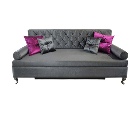 BAROQUE upholstered sofa with sleeping function