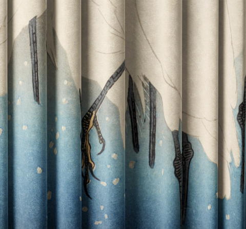 A set of Heron curtains