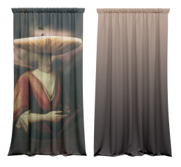 Magic Mushroom curtain set
