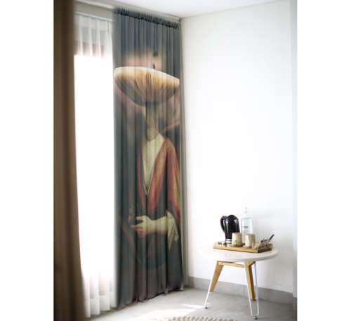 Magic Mushroom curtain set