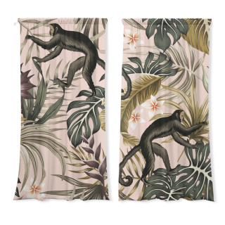 Jungle curtain set