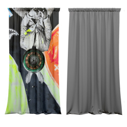 King of Time curtain set