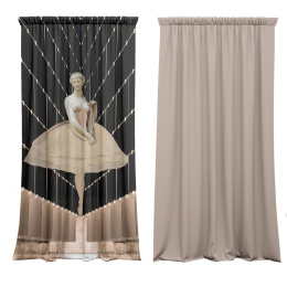 Ballerina curtain set