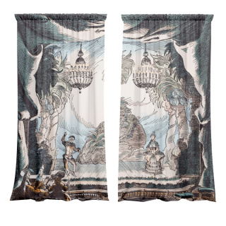 Strauss curtain set