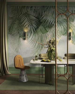 Areca wallpaper from Wonderwall Studio