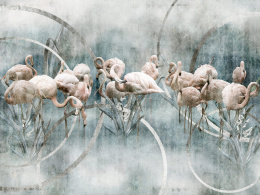 Flamingowallpaper by Wallcraft