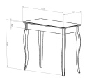 LILLO furniture console 65x35cm