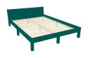 DABI bed 160cm x 200cm bottle green
