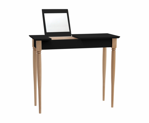 MAMO dressing table with mirror - 85x35cm black