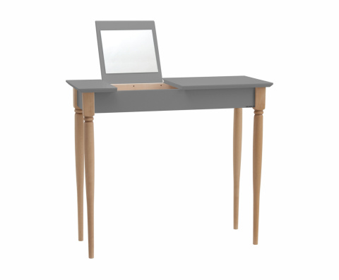 MAMO dressing table with mirror - 85x35cm dark gray