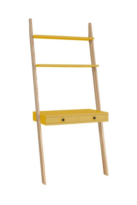 Ladder desk LENO 79x183cm - ash