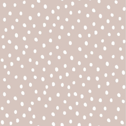 Simple Irregular Dots Powder Pink White Wallpaper