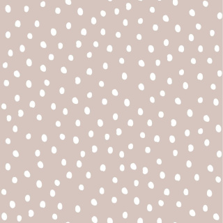 Tapeta Simple Irregular Dots Powder Pink White