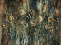 Girassol wall wallpaper by Wallcraft Art. 450 32 2102 brown