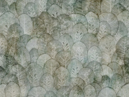 Iberis Wandtapete von Wallcraft Art. 410 31 2101 grün