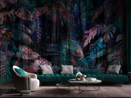 Jungle wall wallpaper by Wallcraft Art. 805 31 2301 turquoise