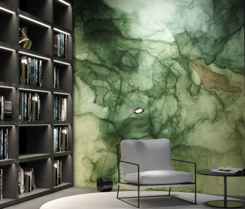 Ligenn wall wallpaper from Wallcraft Art. 345 31 2101 green