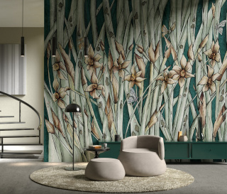 Narcise wallpaper by Wallcraft