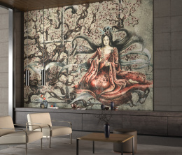Wallpaper Sakura Wallcraft Art. 490 31 2102 brown