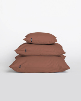 2 x Pillowcase – Pure Cotton – Rust Brown