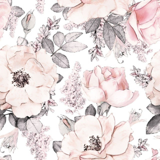 Pink Garden Wallpaper