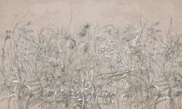 Gardenia Art wall wallpaper 35 0305 02